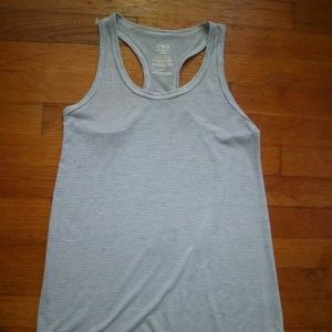 Sports top white and gray cute used